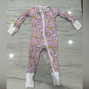 Little Sleepies breakfast zippy